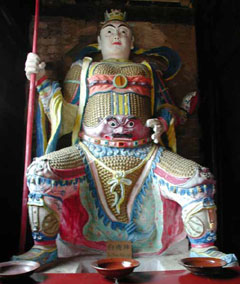 复真观龙虎殿白虎