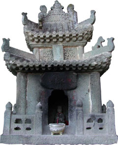 黄龙洞内土地庙