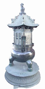 金殿前香炉