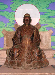 榔梅祠大殿张三丰