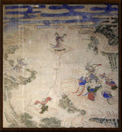 磨针井大殿壁画一