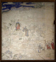 磨针井大殿壁画七