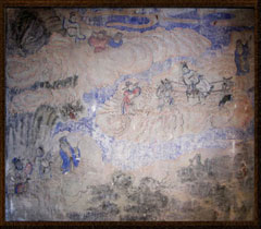 磨针井大殿壁画八