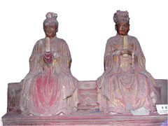 南岩宫两仪殿圣父圣母