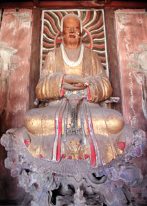 泰常观大殿老子