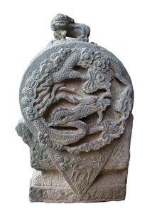 五龙宫龙虎殿石鼓