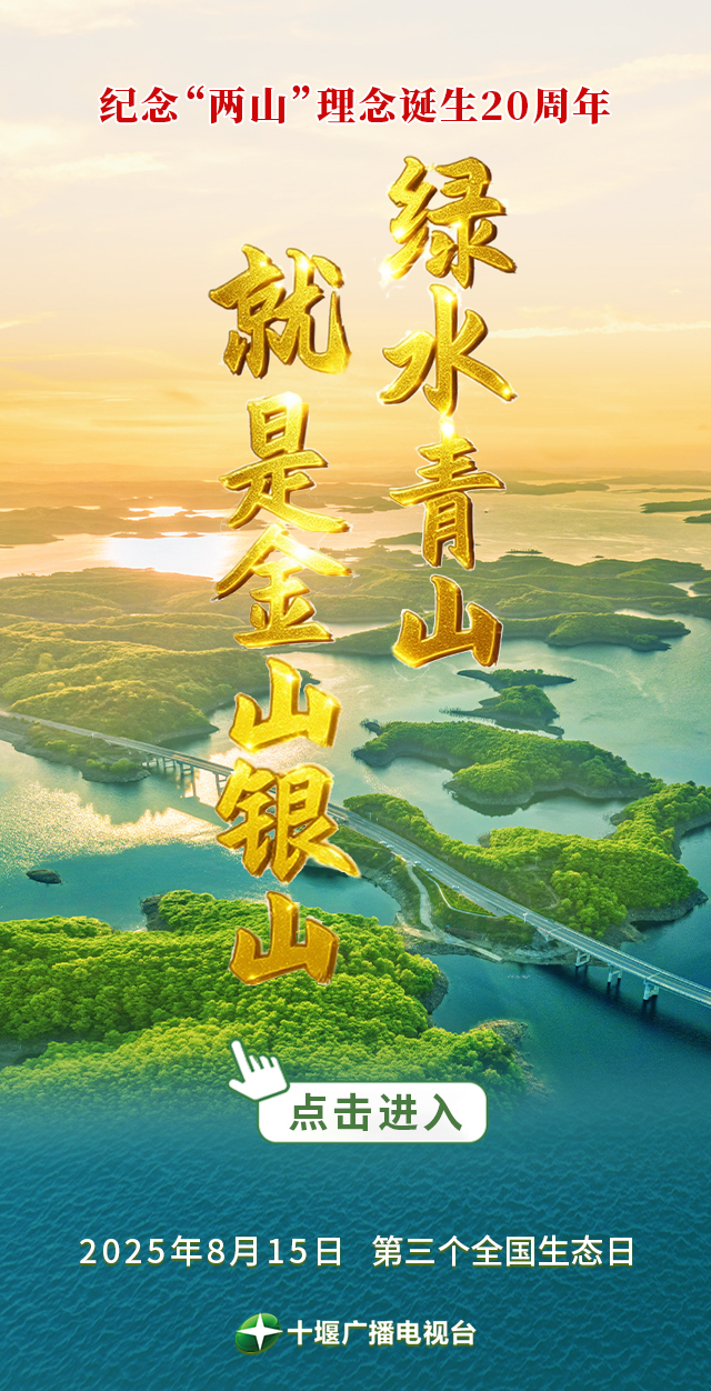 H5丨纪念“两山”理念诞生20周年 绿水青山就是金山银山