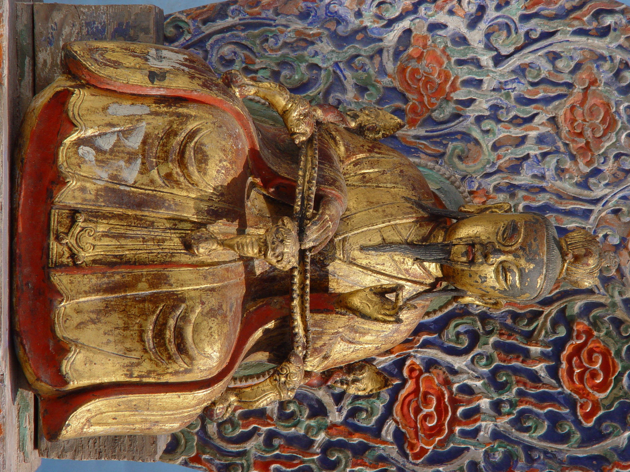 木雕上清灵宝天尊