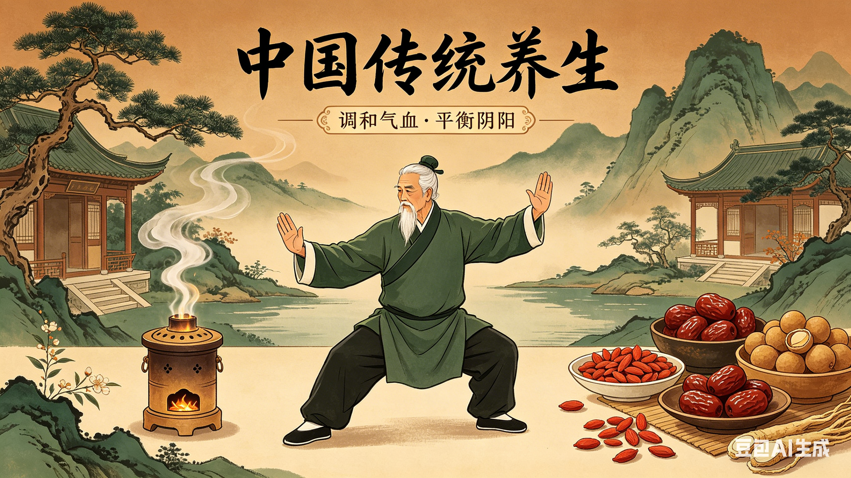 中国传统养生思想的发展轨迹