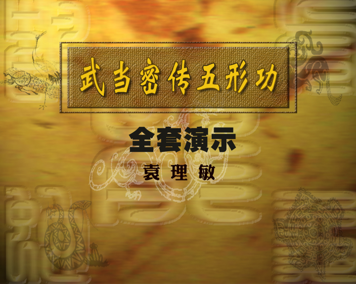 武当密传五形功 虎形功法