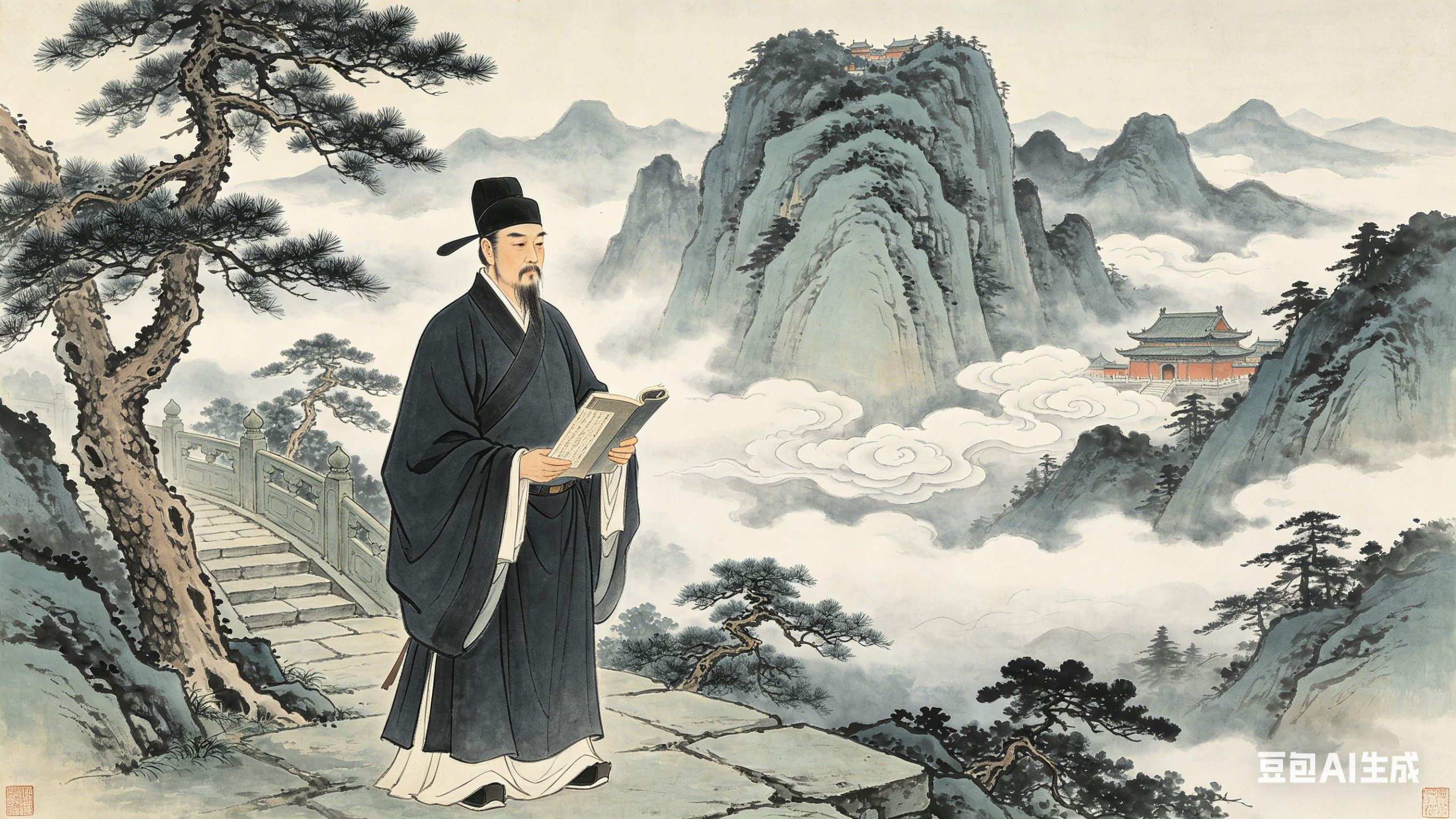 《登武当山大顶记》元・朱思本