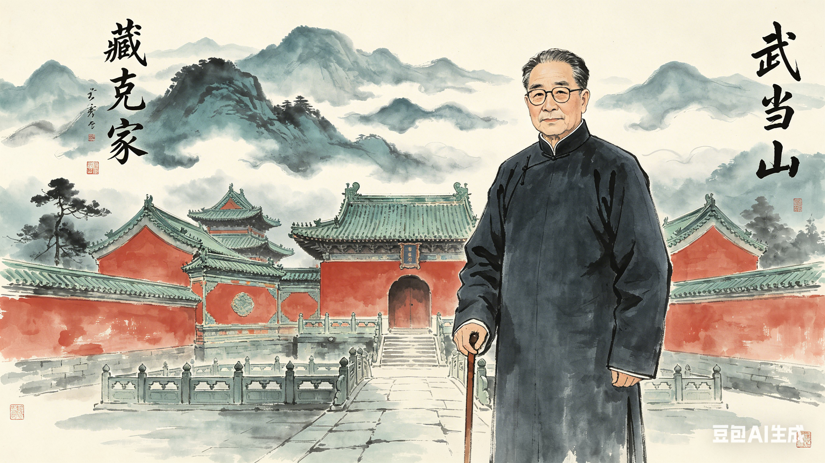 《武当旧游》臧克家