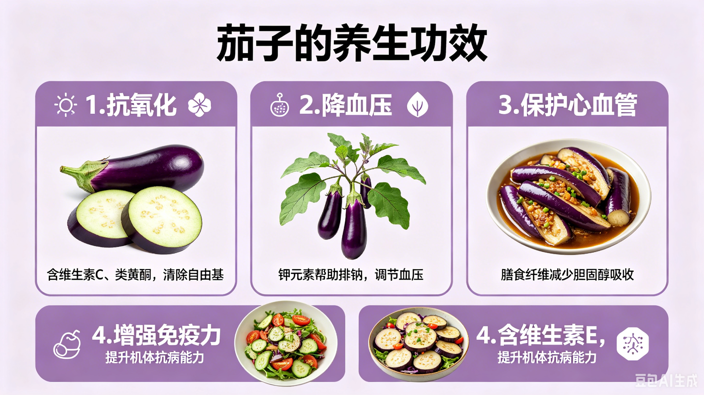 茄子能防病