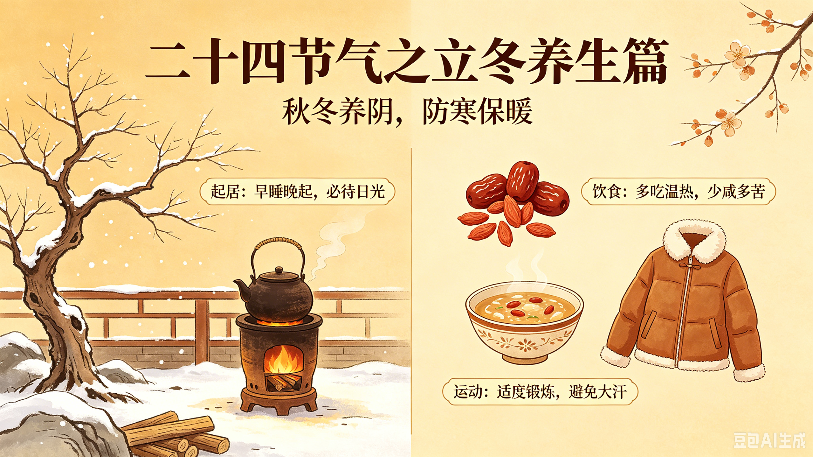 二十四节气之立冬养生篇 