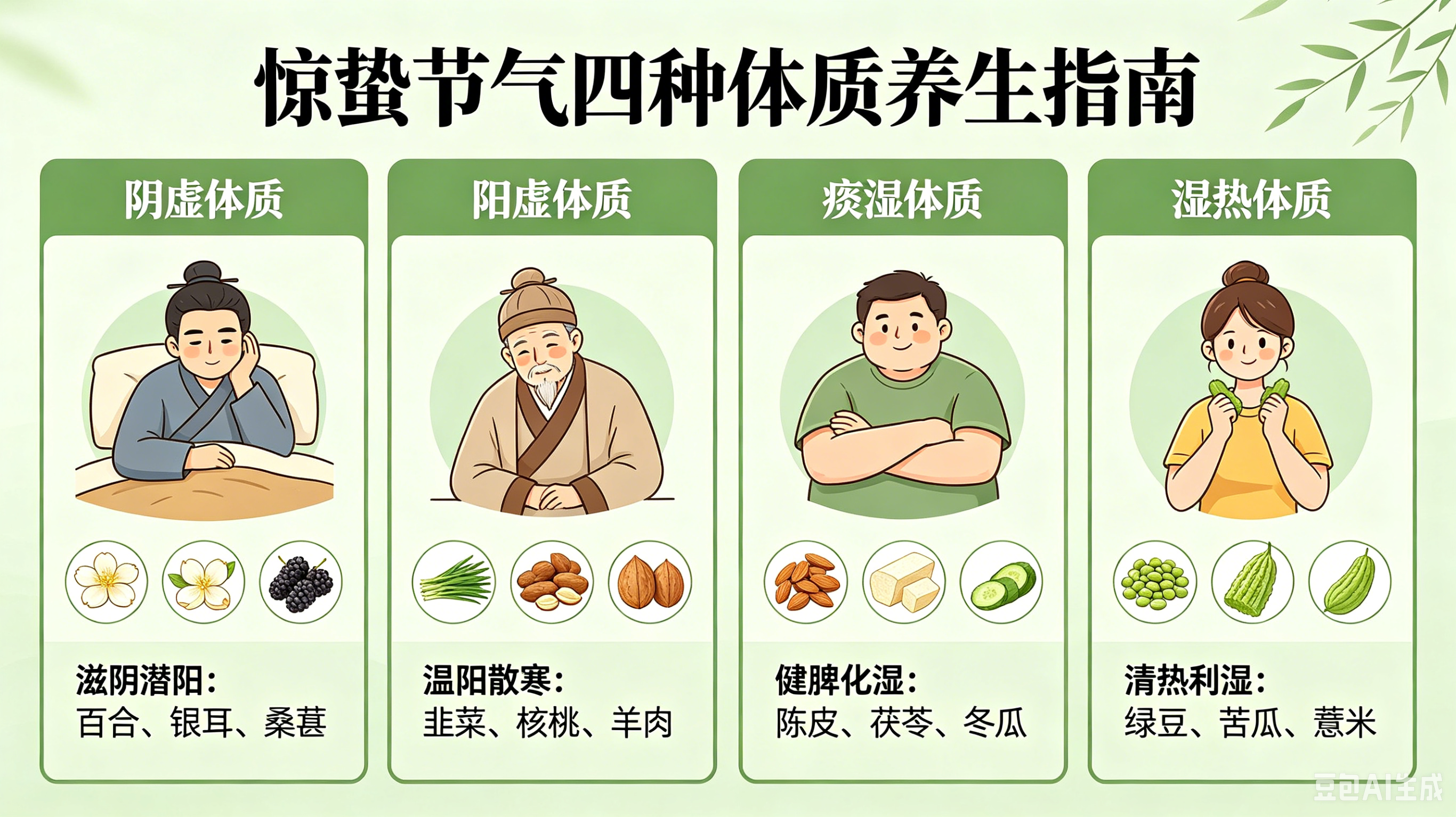 二十四节气之惊蛰节气与四时体质养生