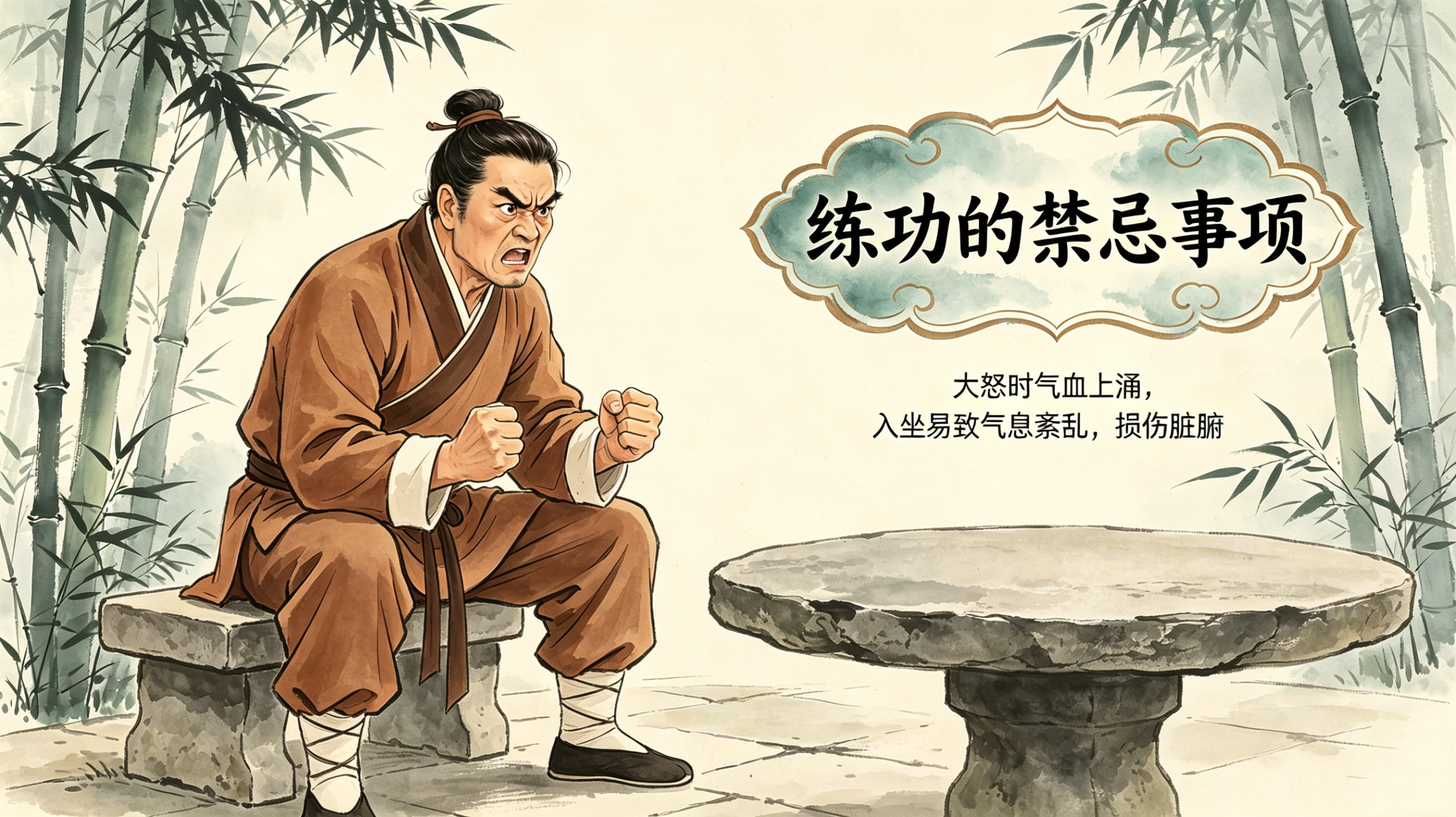 练功的禁忌事项