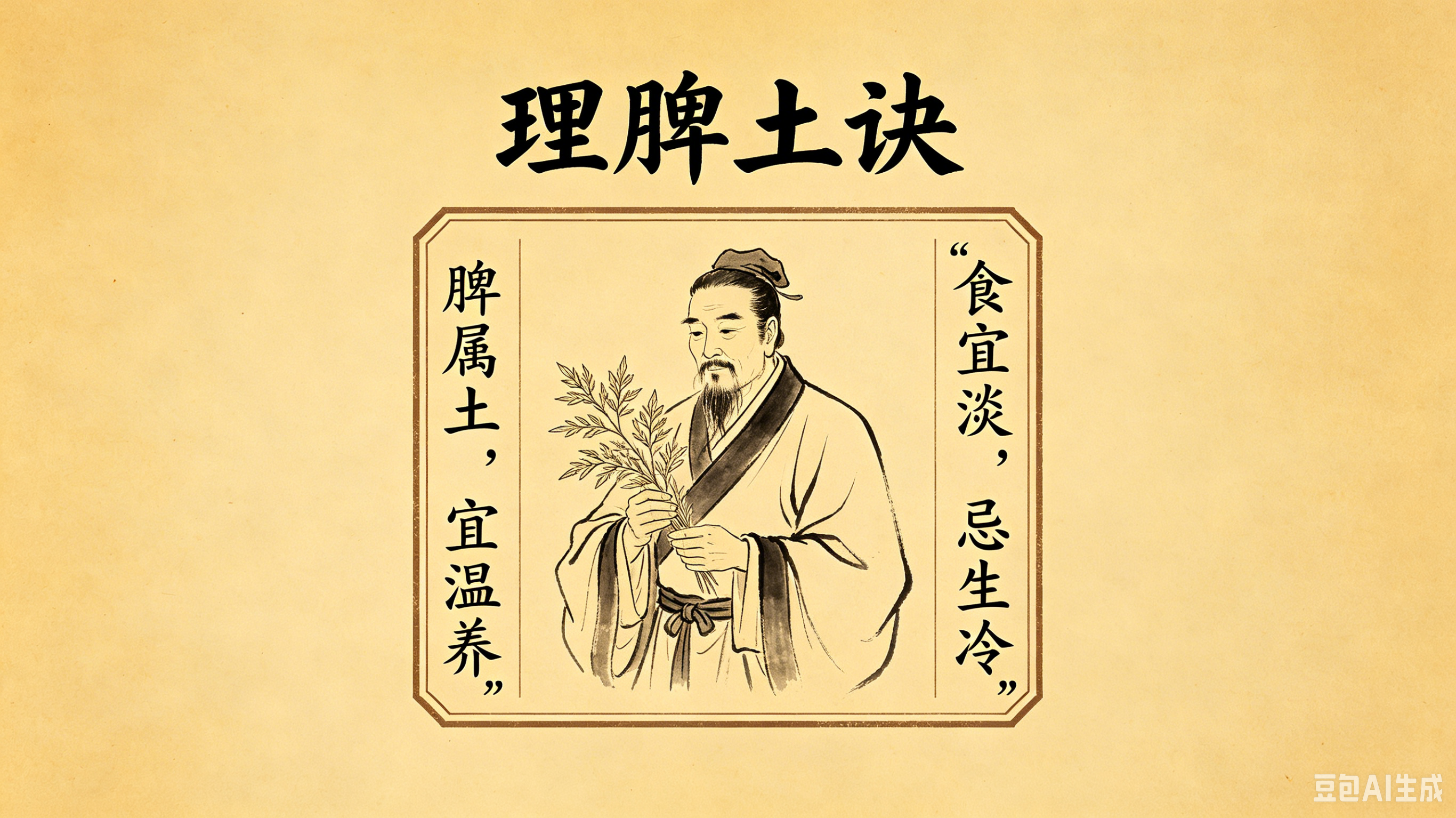 理脾土诀
