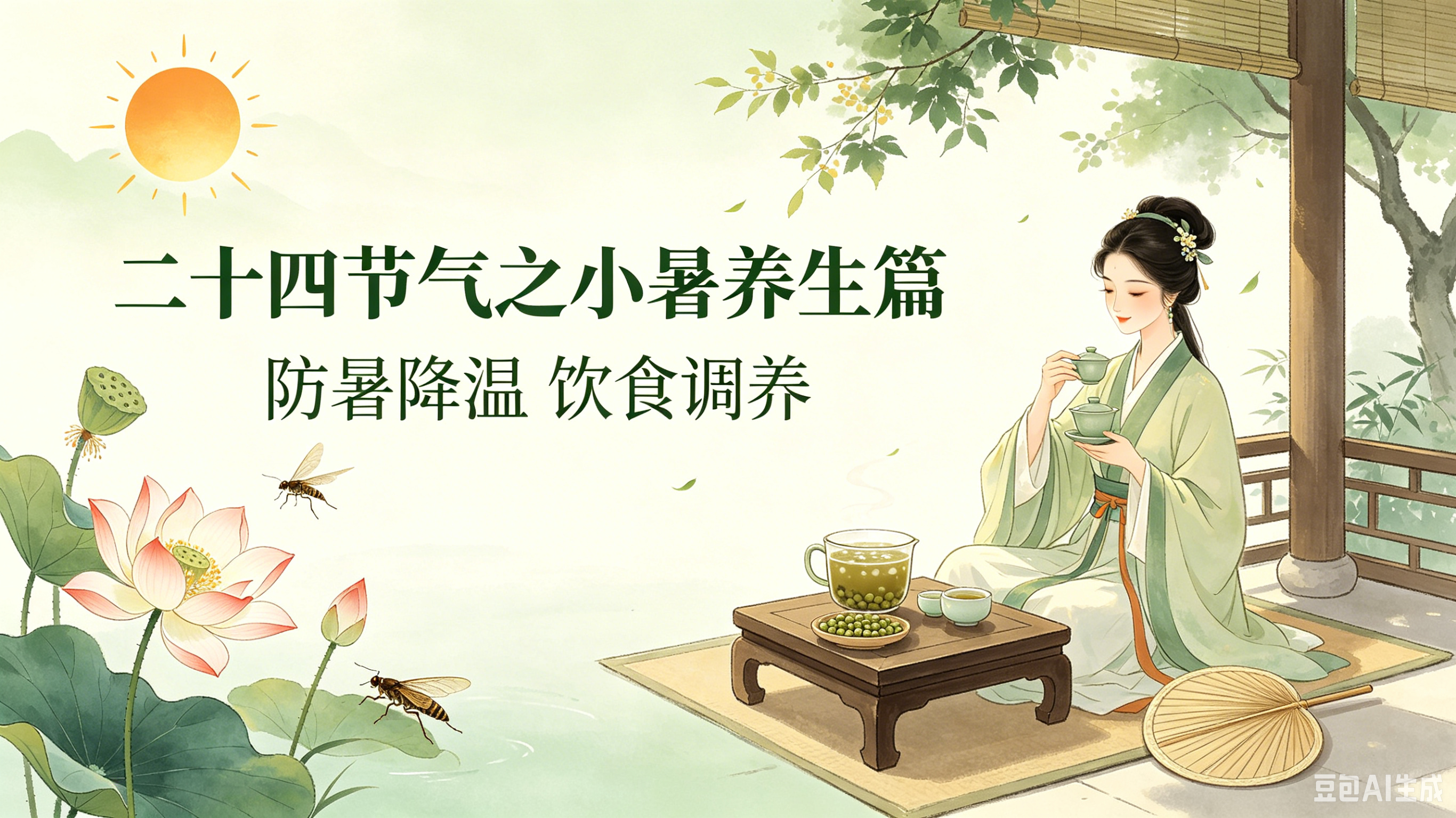 二十四节气之小暑养生篇   
