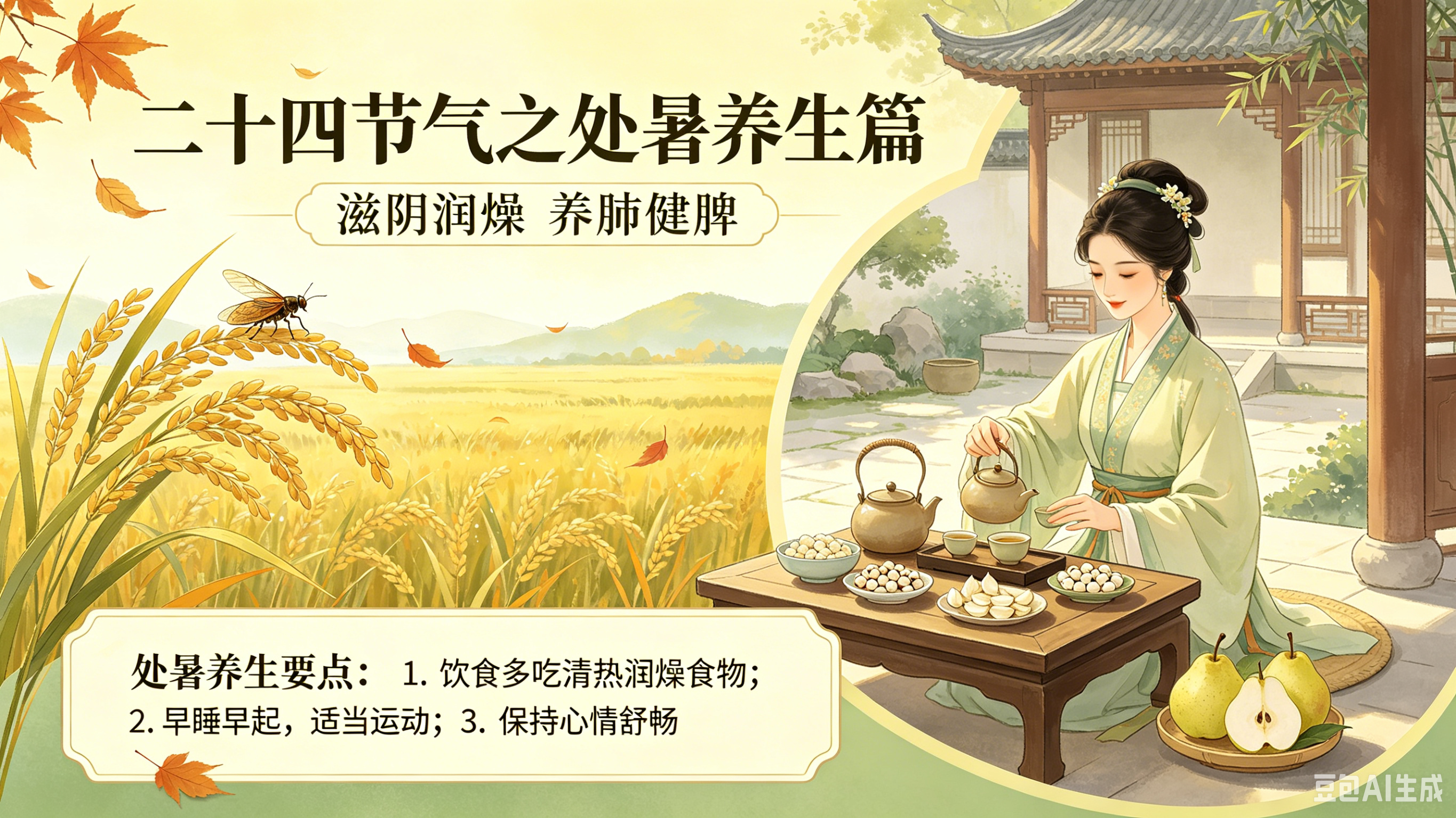 二十四节气之处暑养生篇   