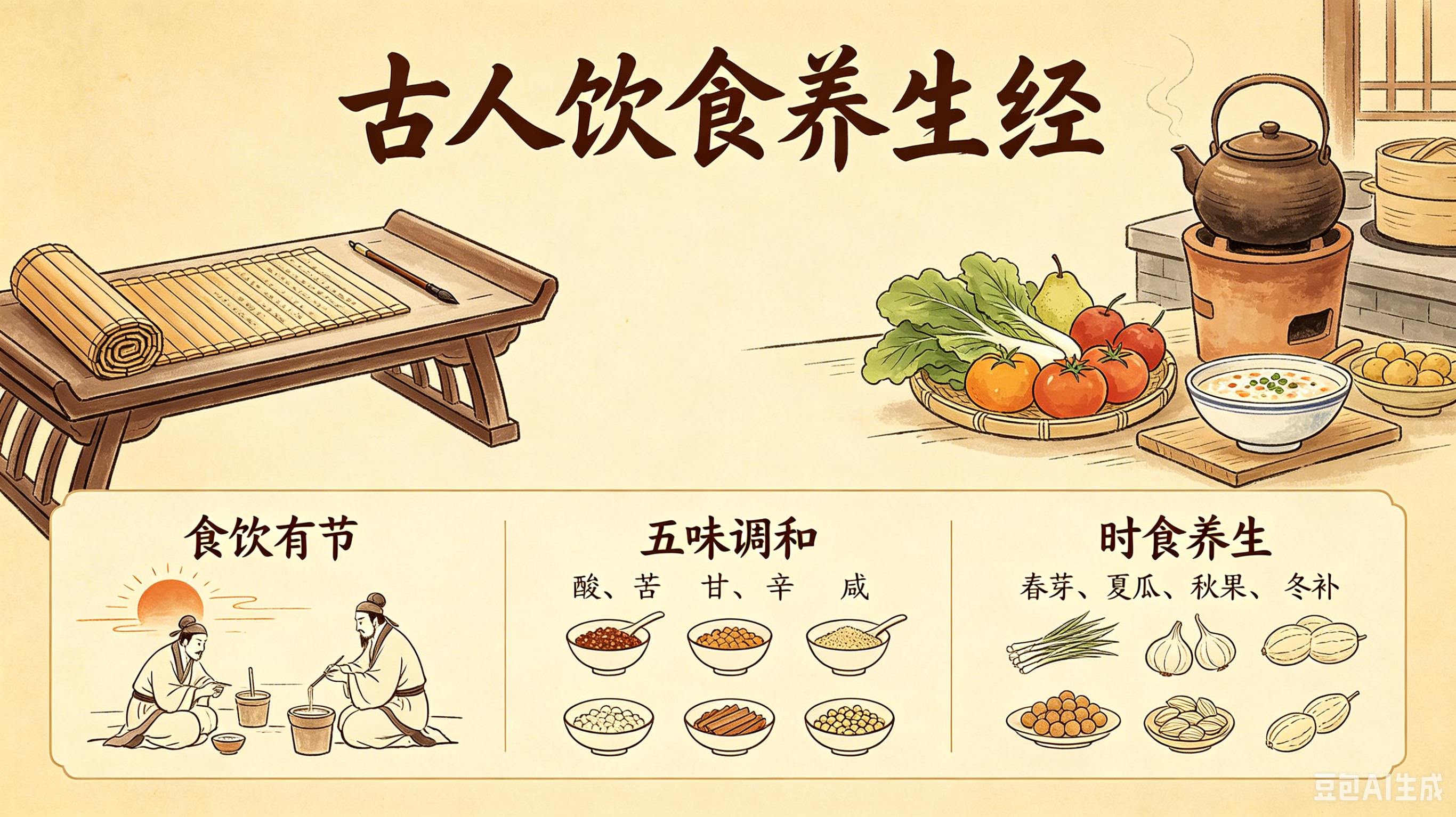 古人饮食养生经 