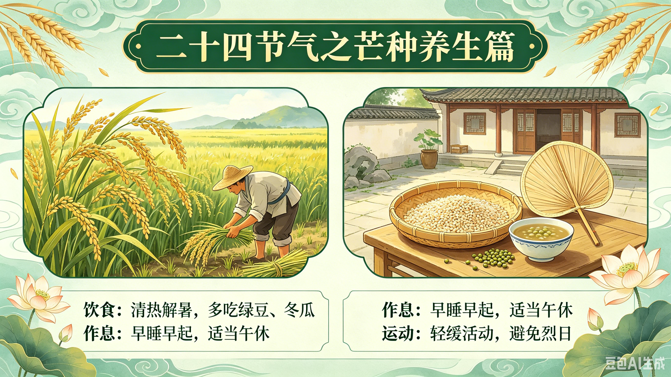 二十四节气之芒种养生篇    
