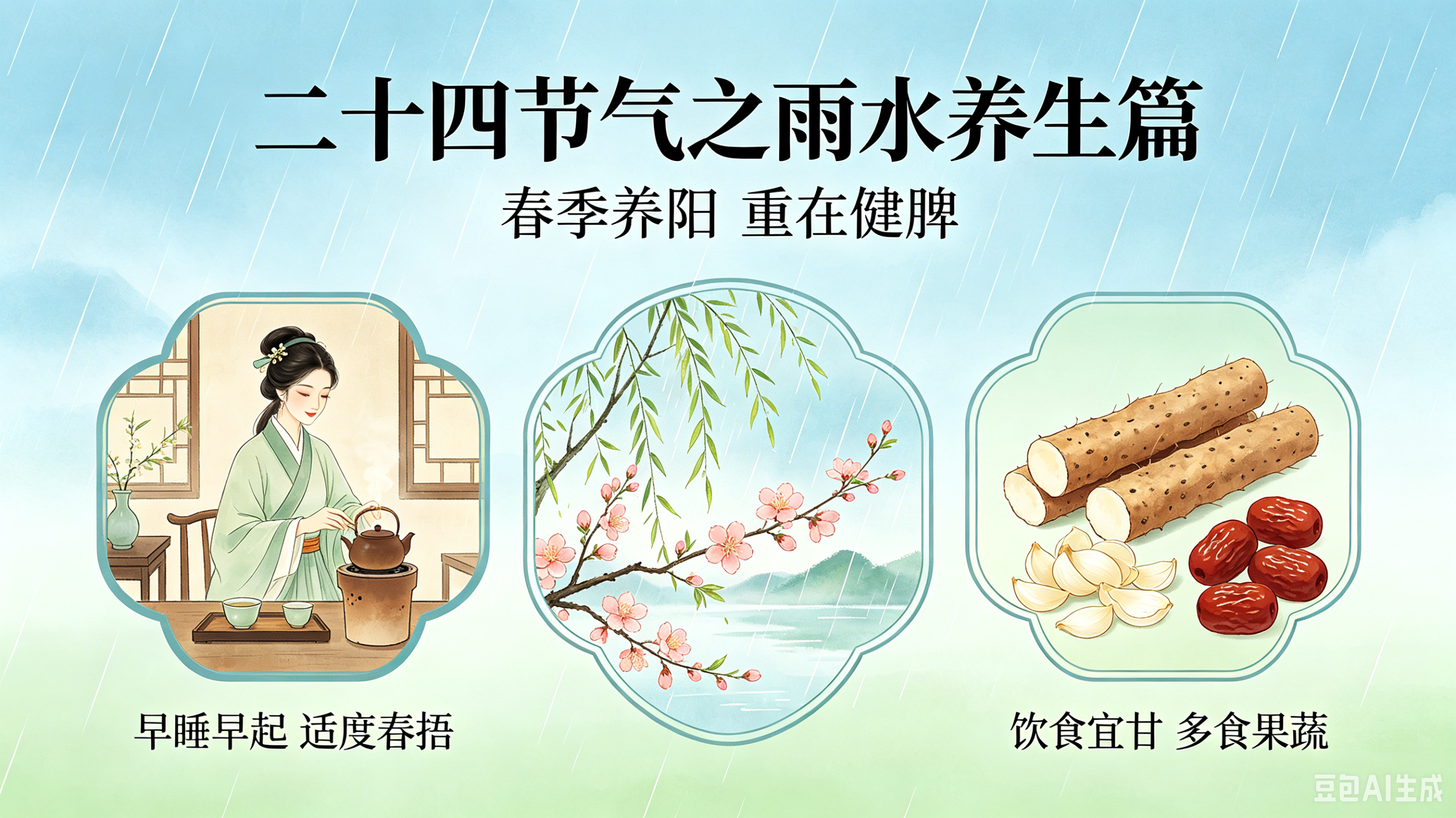 二十四节气之雨水养生篇   