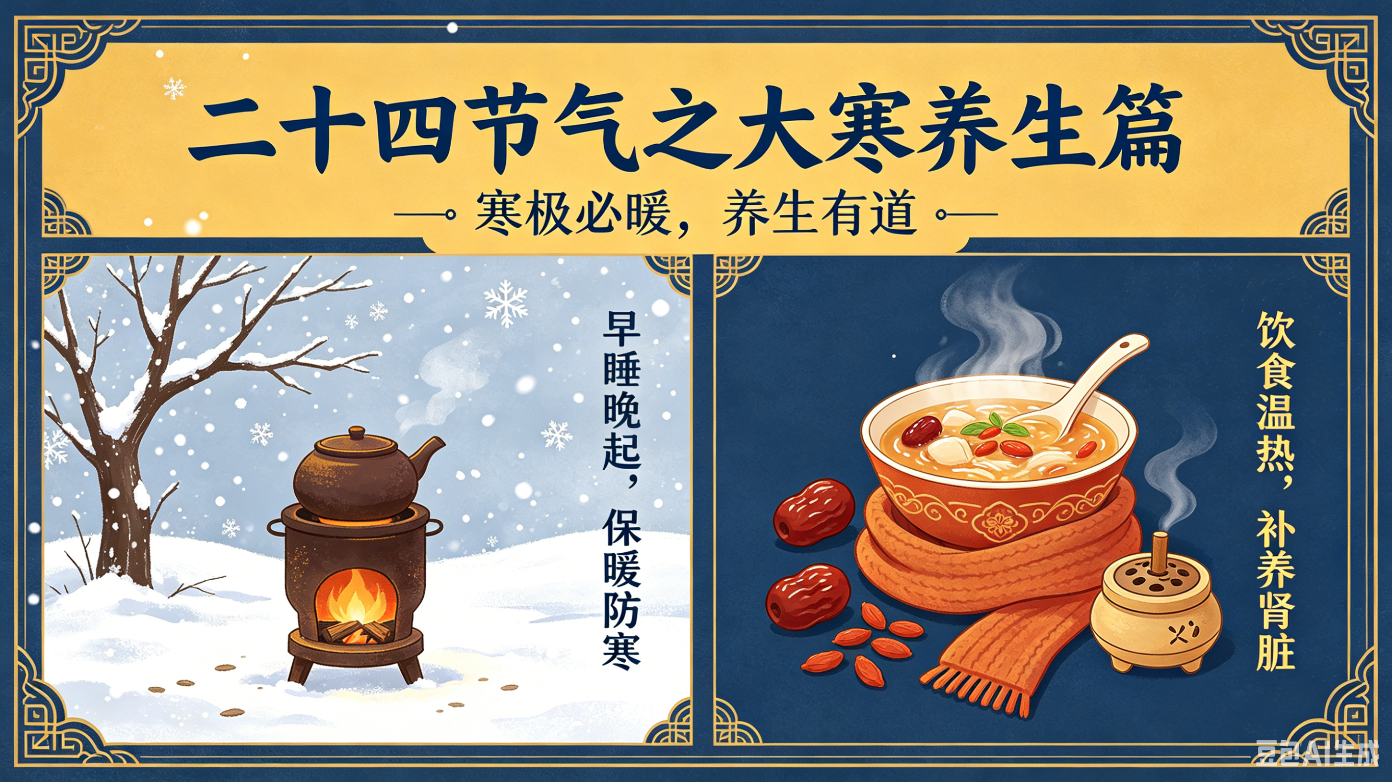 二十四节气之大寒养生篇