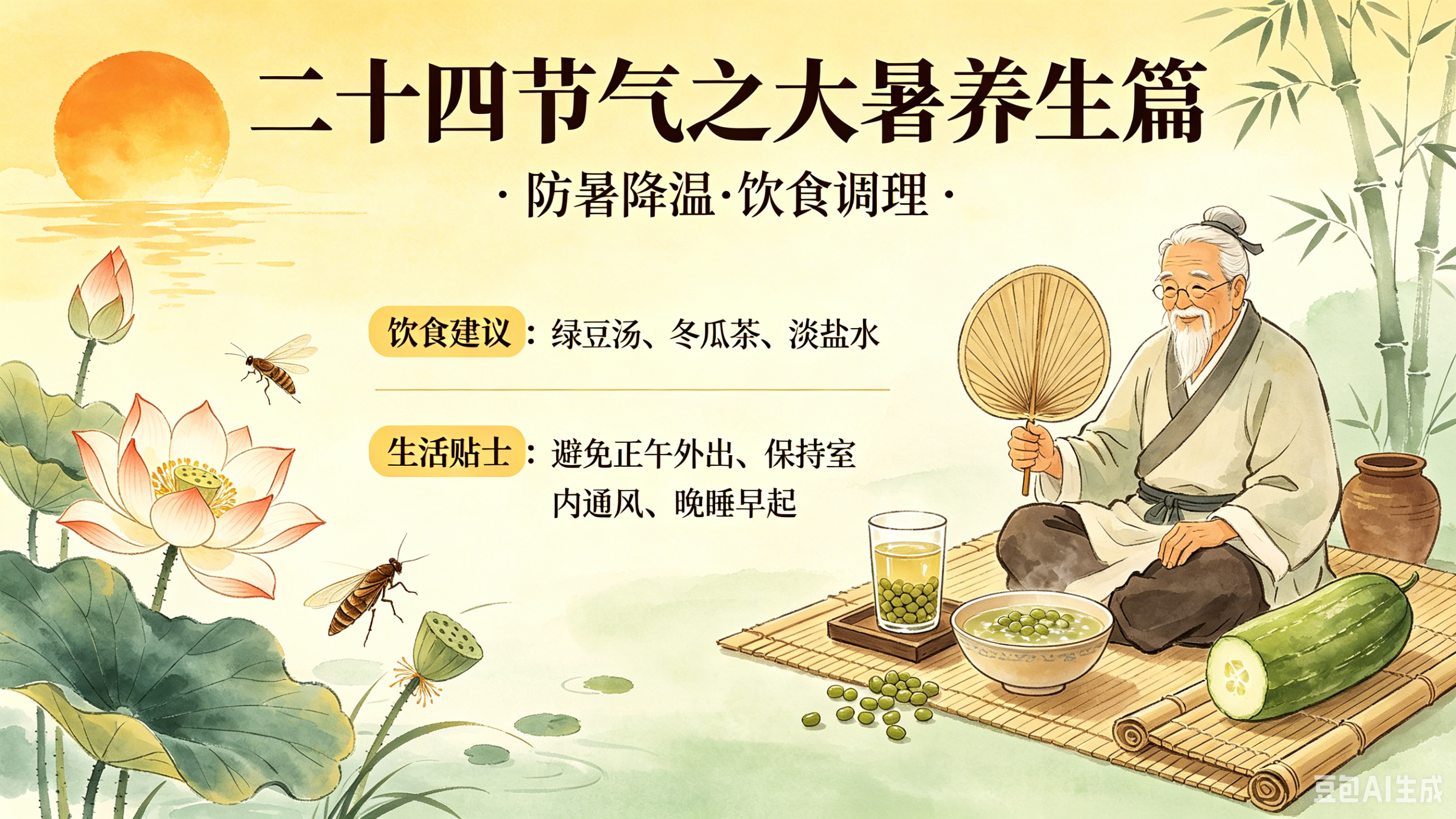 二十四节气之大暑养生篇    