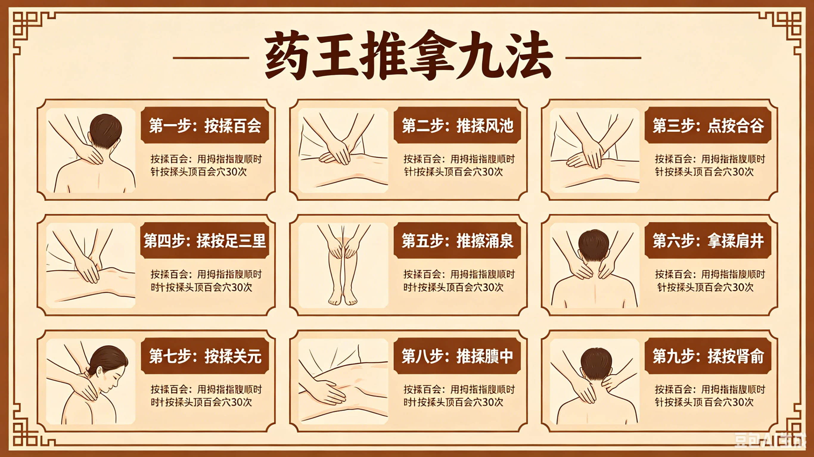 药王推拿九法