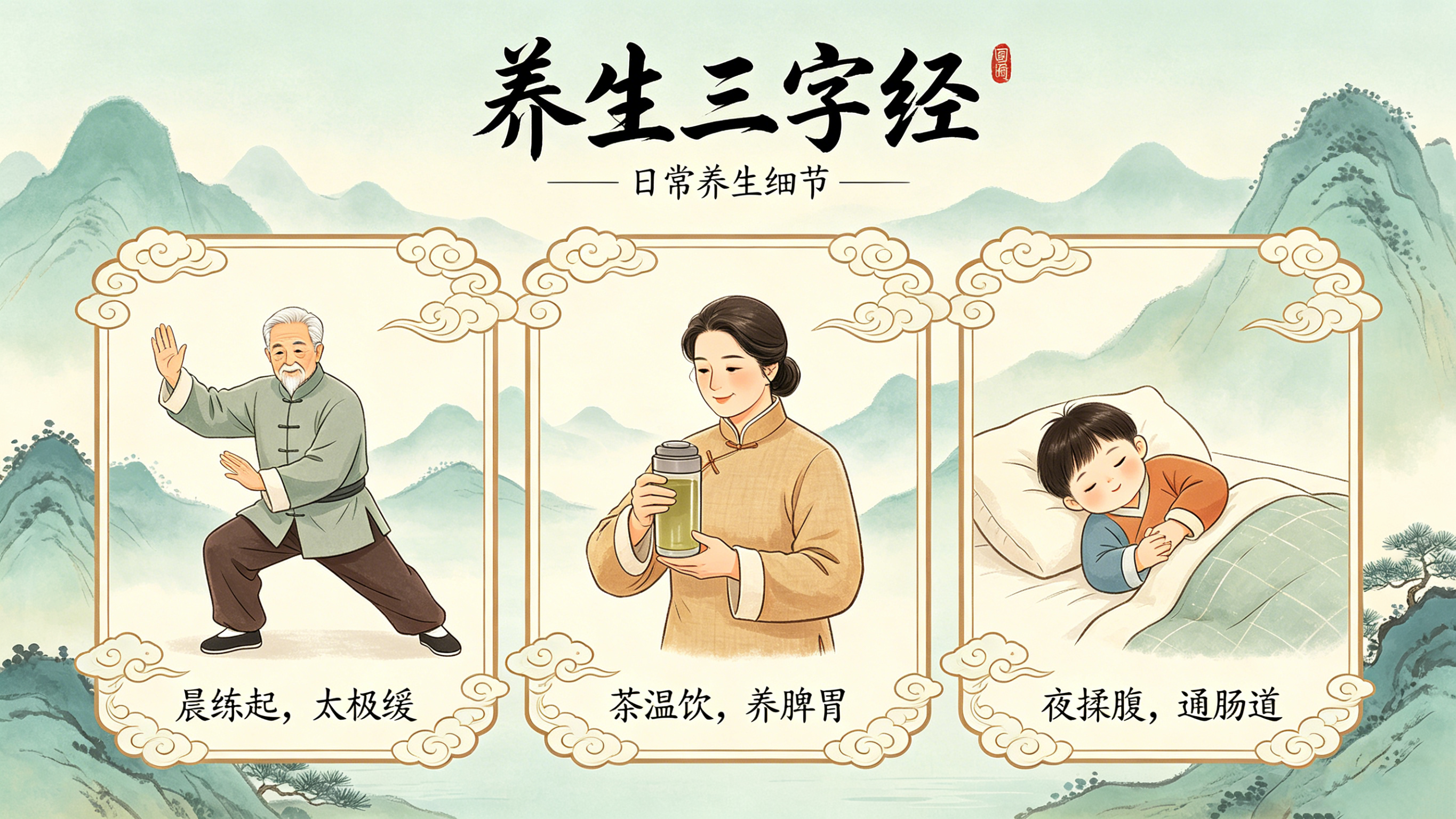 养生三字经