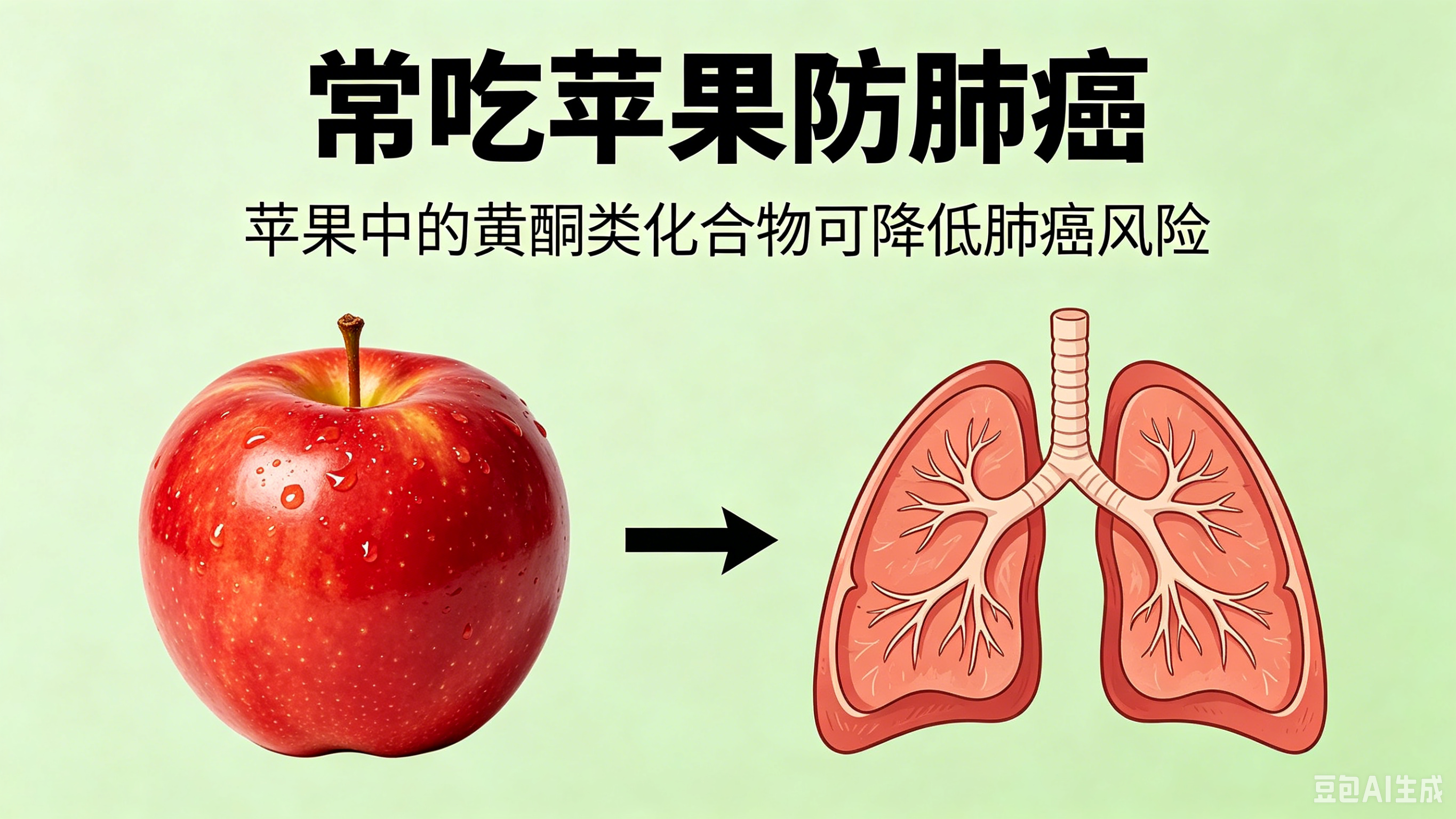常吃苹果防肺癌