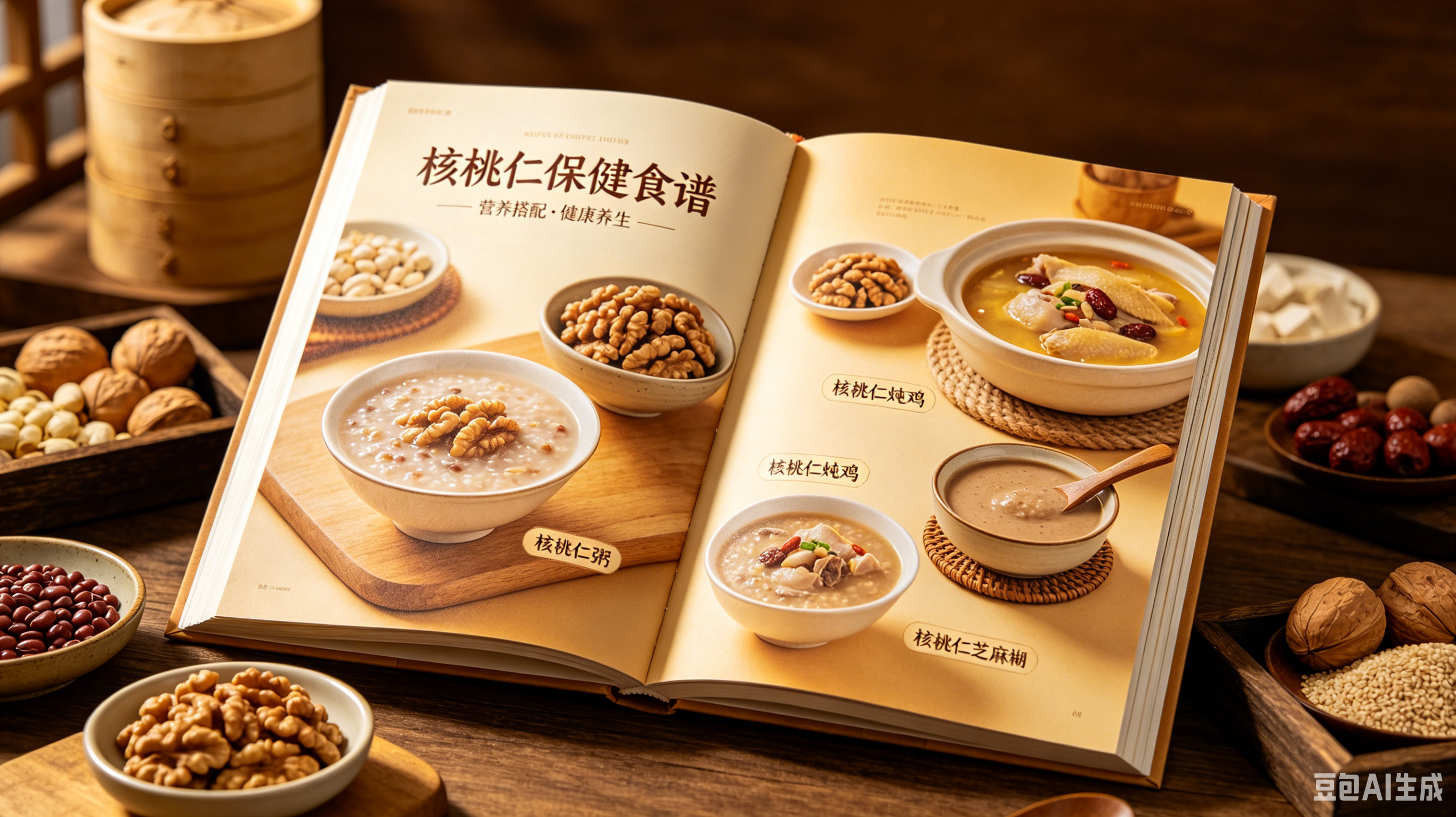 核桃仁保健食谱
