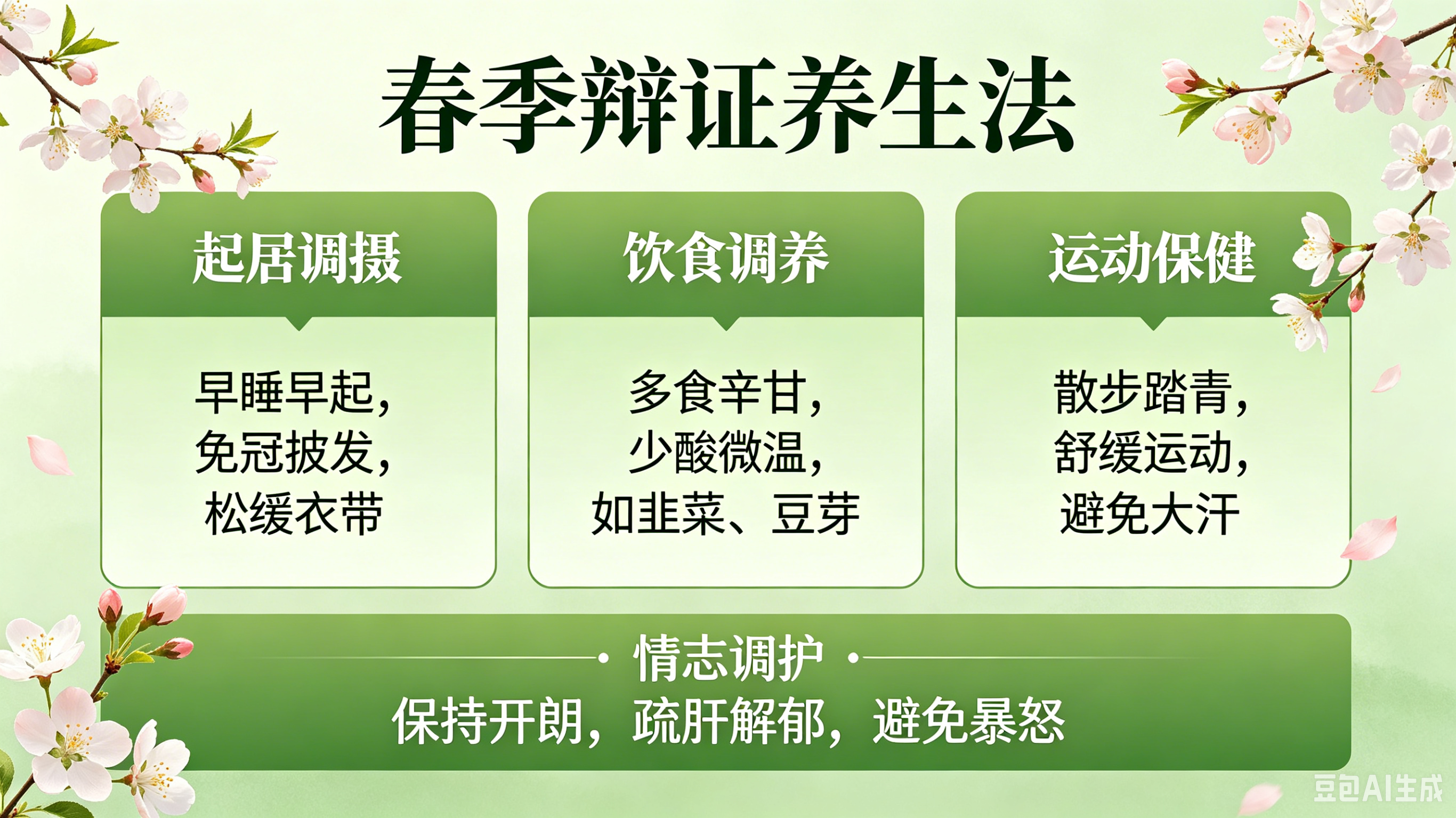 春日养生的辩证法