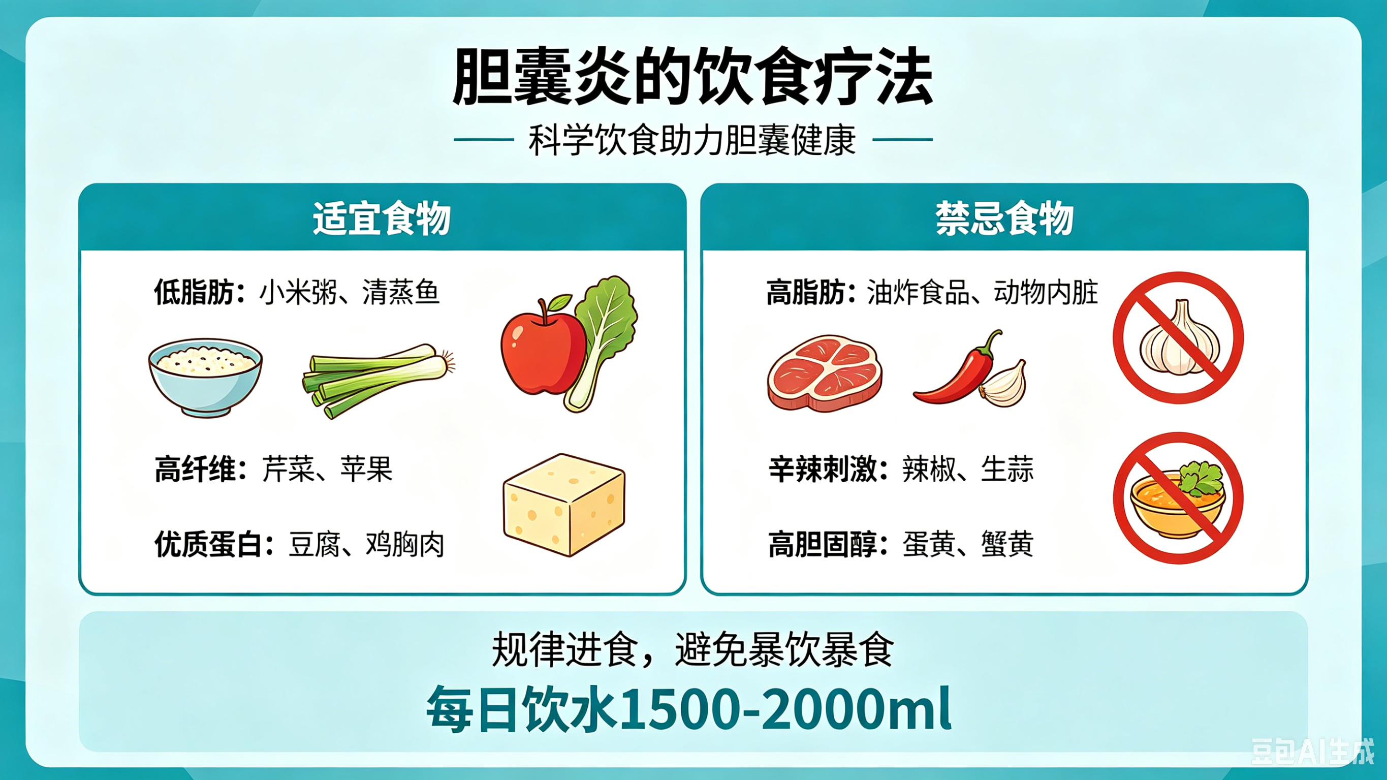 胆囊炎的饮食疗法