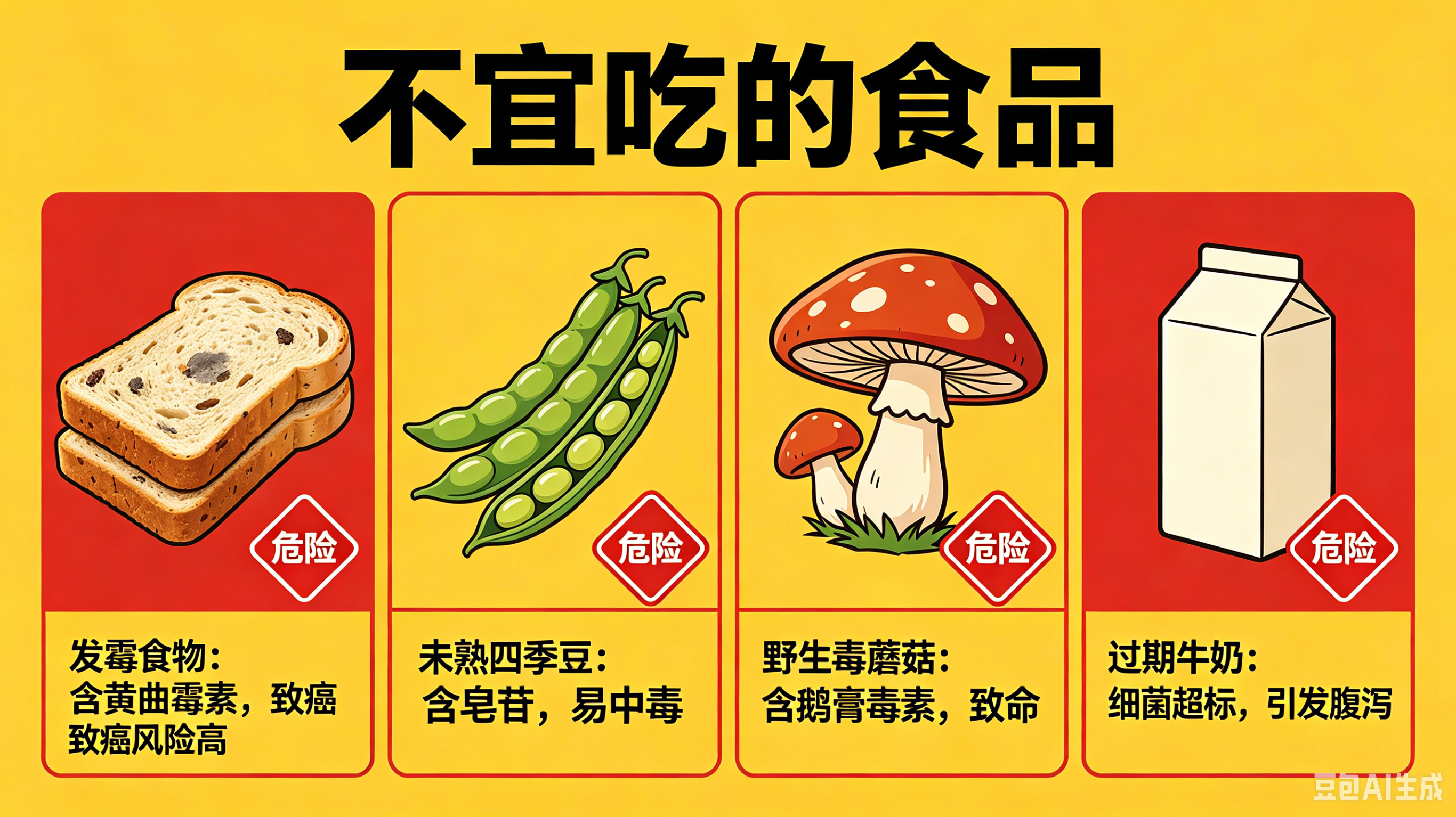不宜吃的食品