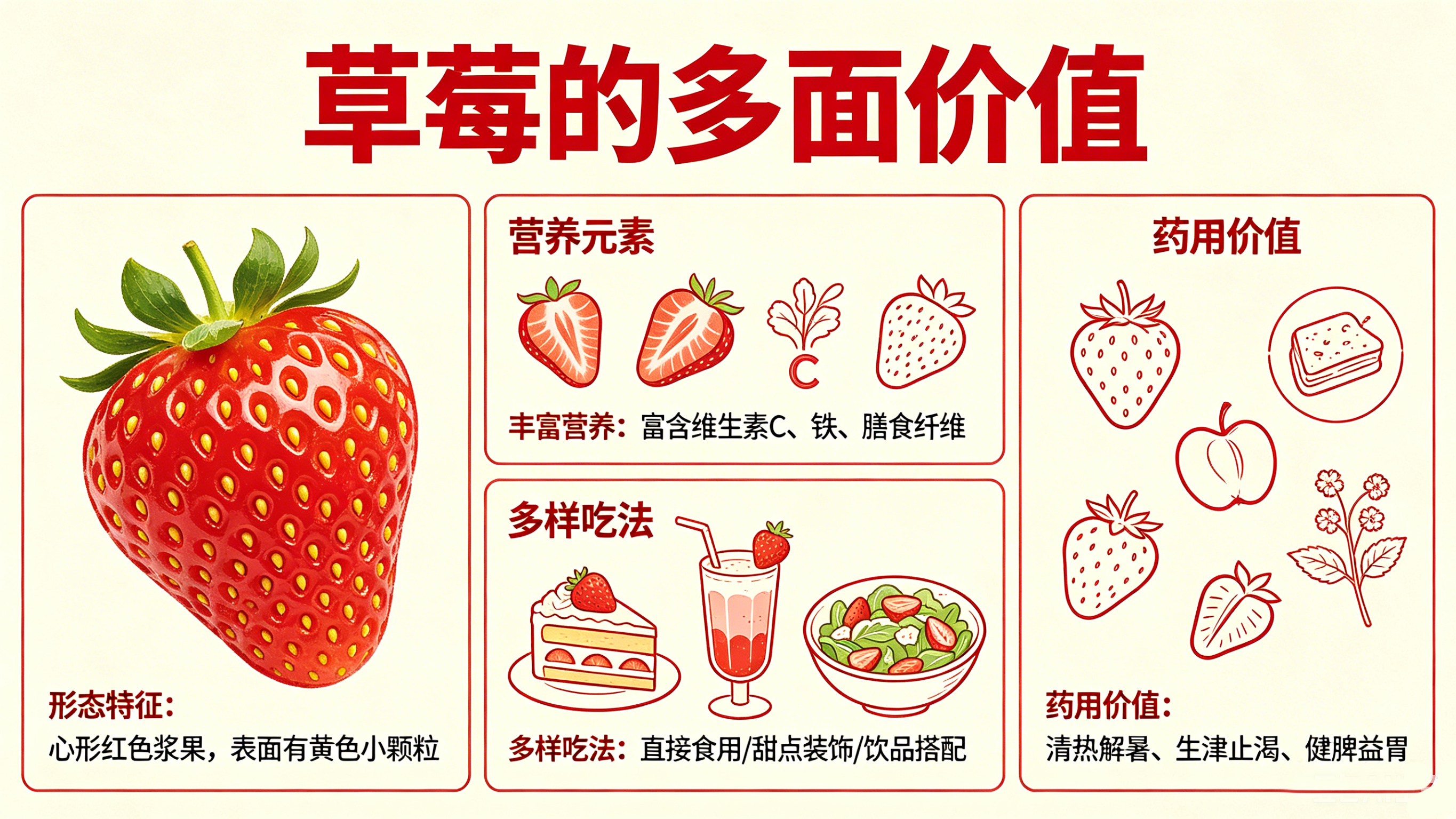 水果皇后－草莓  