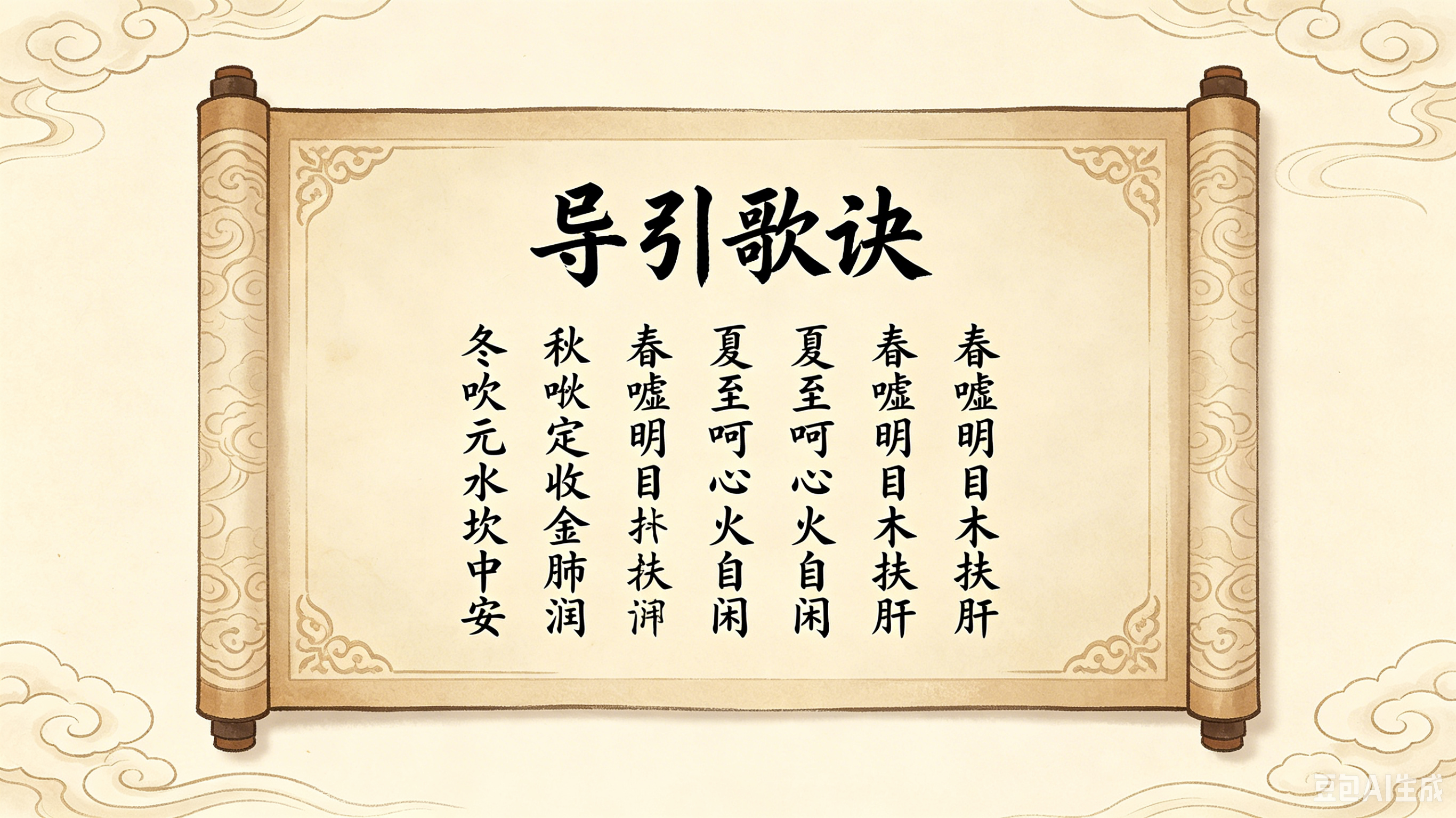 导引歌诀