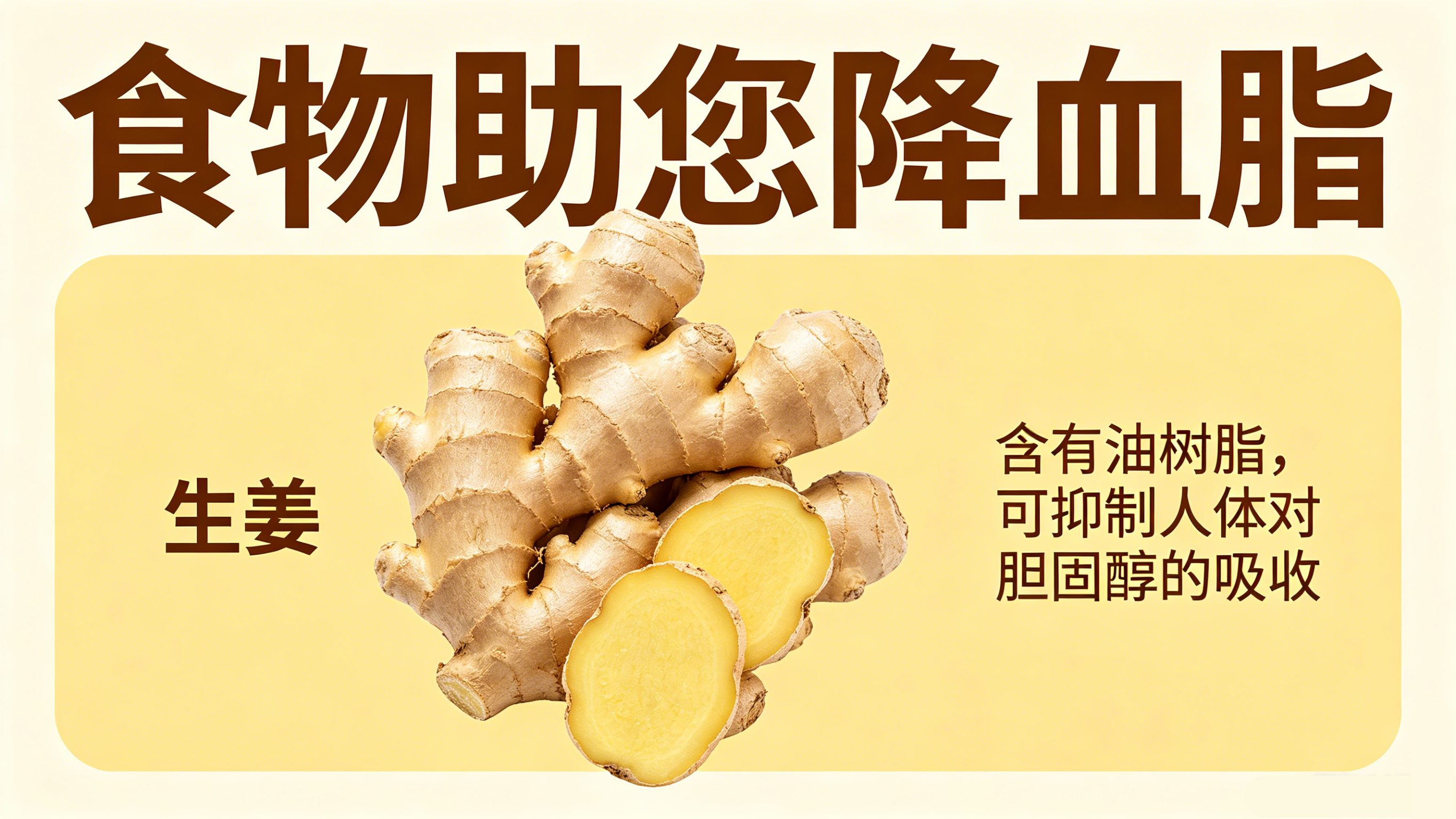 食物助您降血脂
