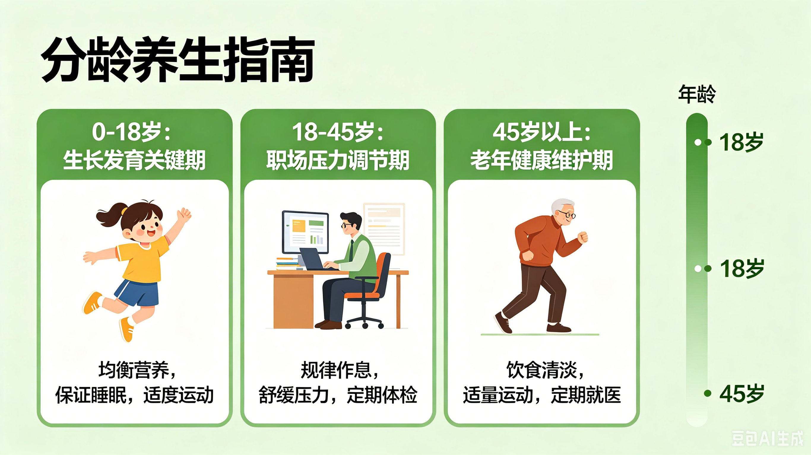 分龄养生