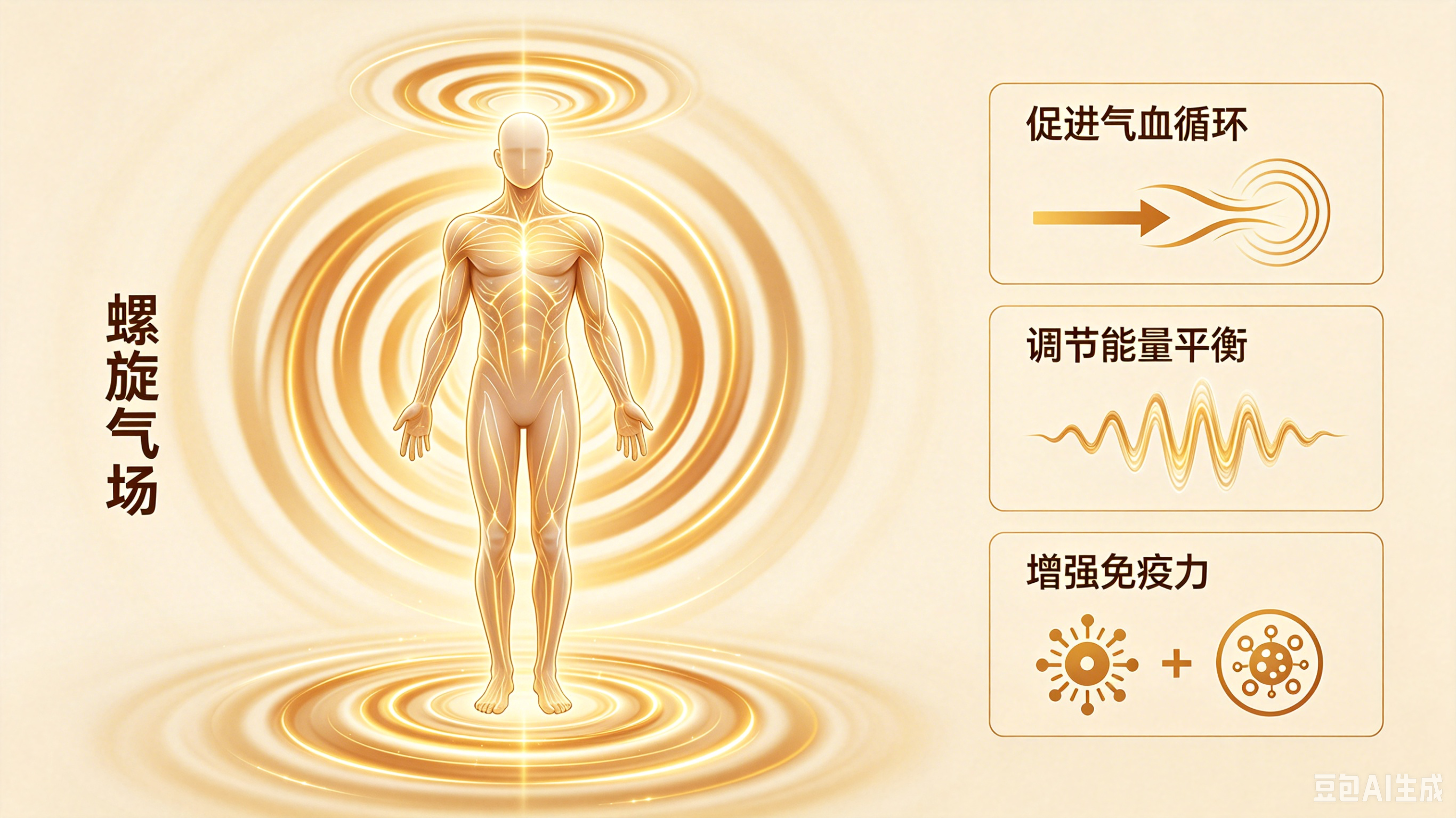 螺旋气场在养生中的作用