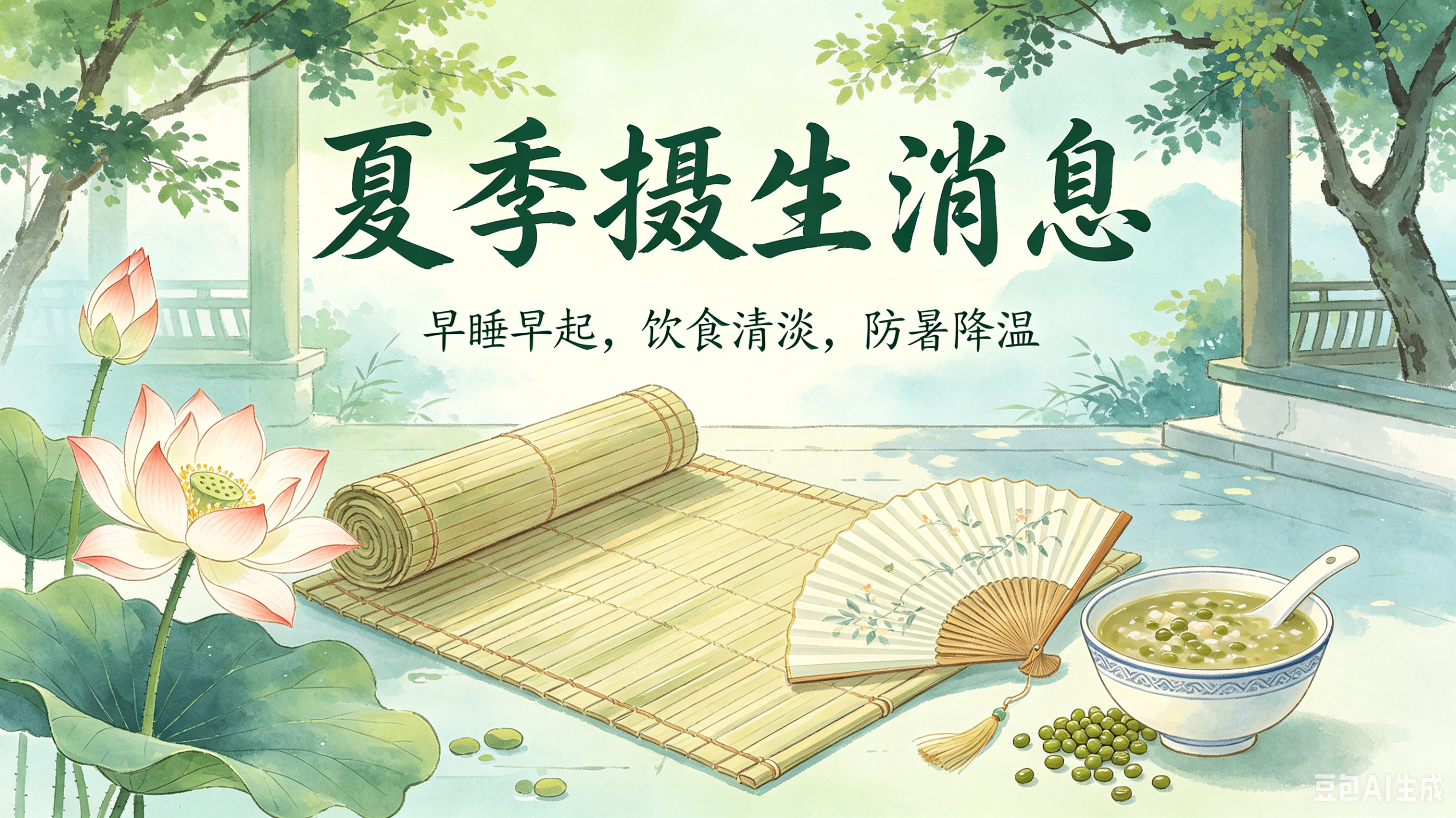夏季摄生消息