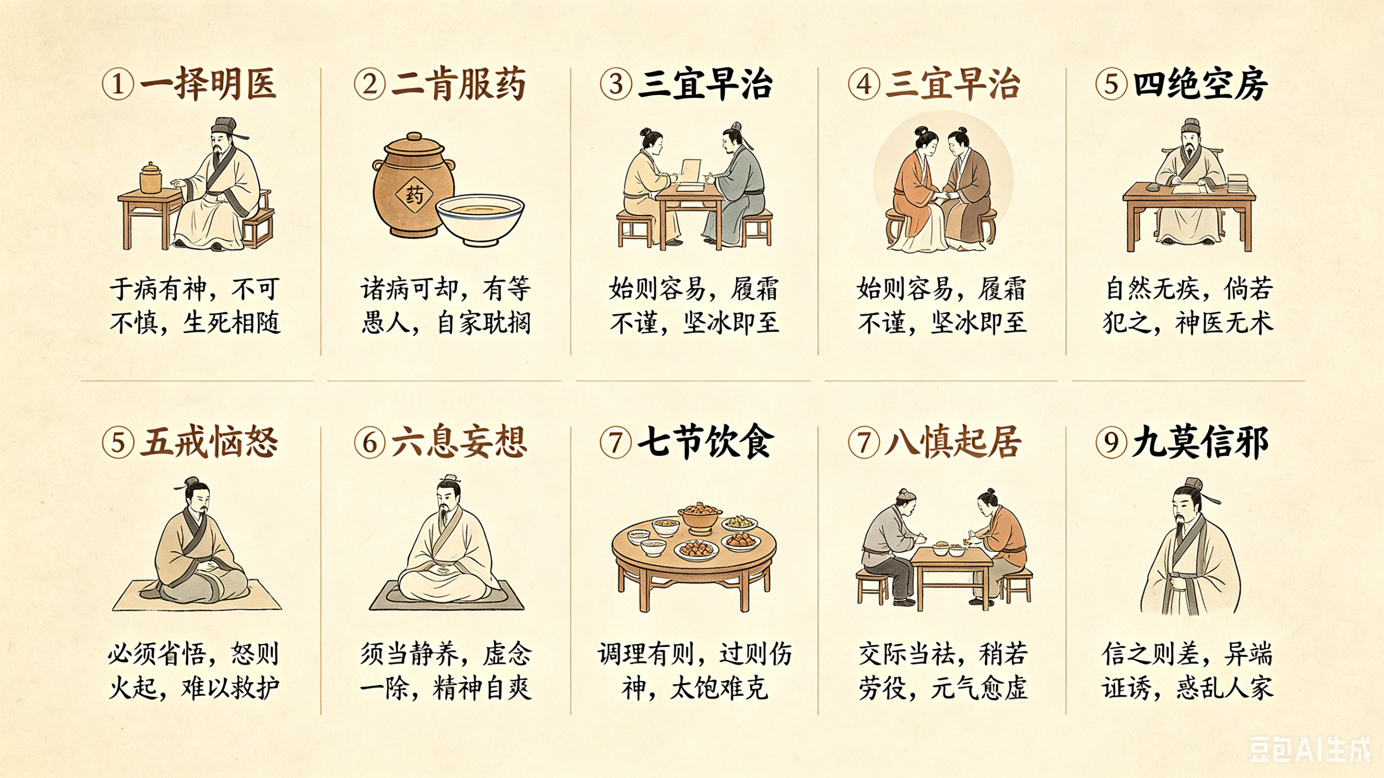 病家九要歌
