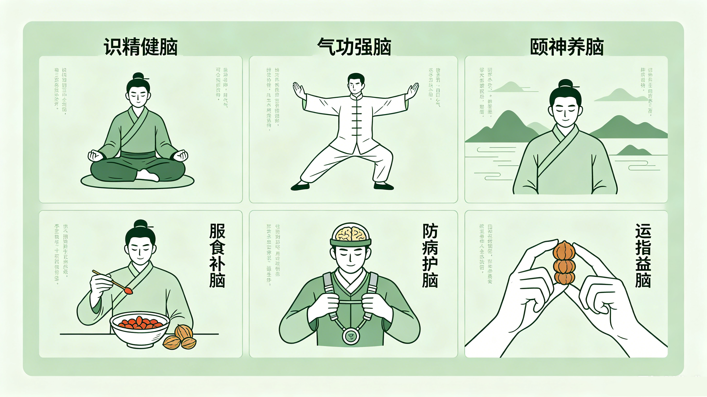 养生之道贵在健脑